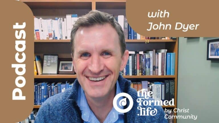 John Dyer of The Formed Life podcast, discussing faith and technology.