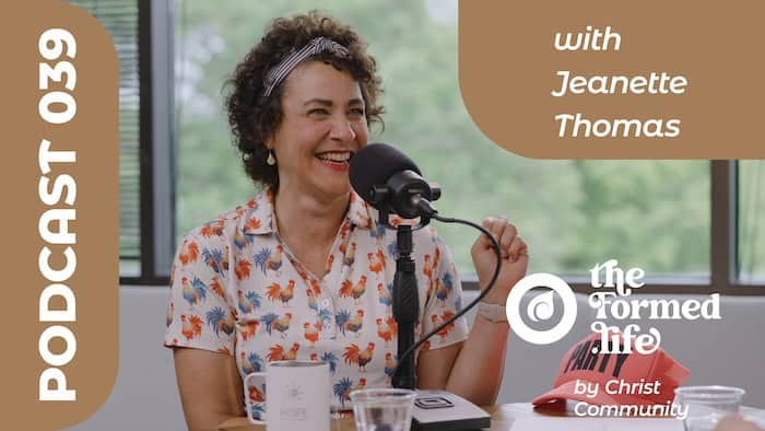 Jeanette Thomas podcast interview, POD 039, Christ Community Church