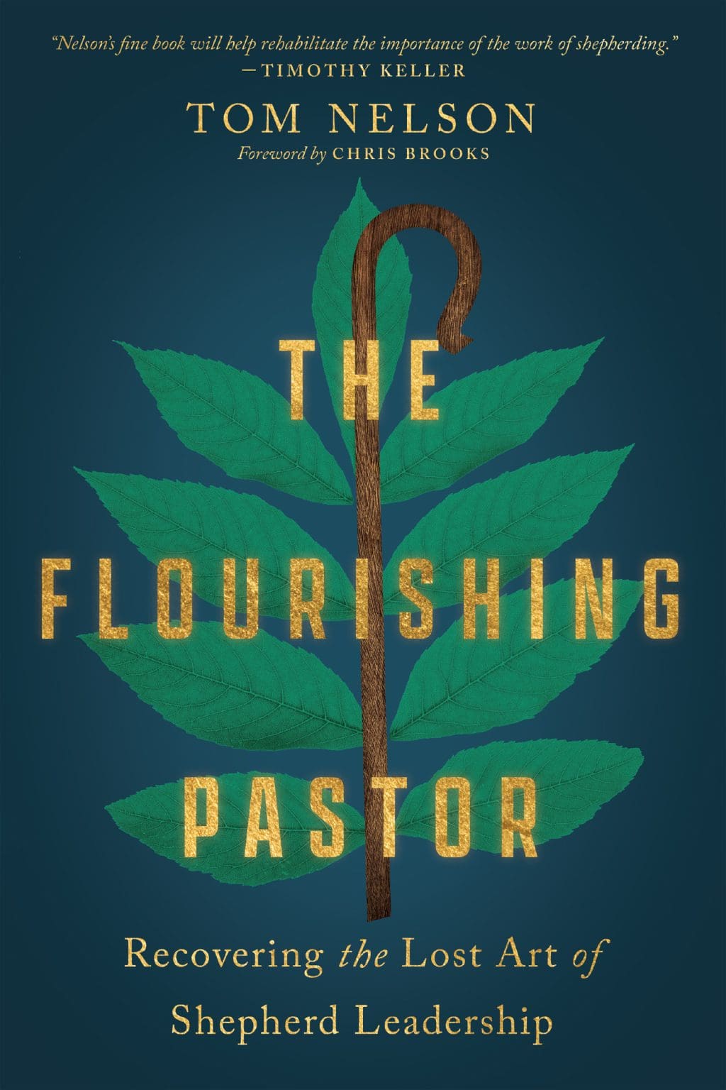 Book cover: "The Flourishing Pastor" by Tom Nelson, recovering shepherd leadership.