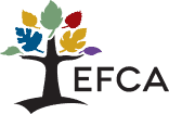 EFCA logo featuring a tree with colorful leaves.