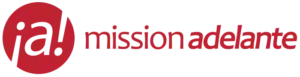 ¡a! mission adelante logo